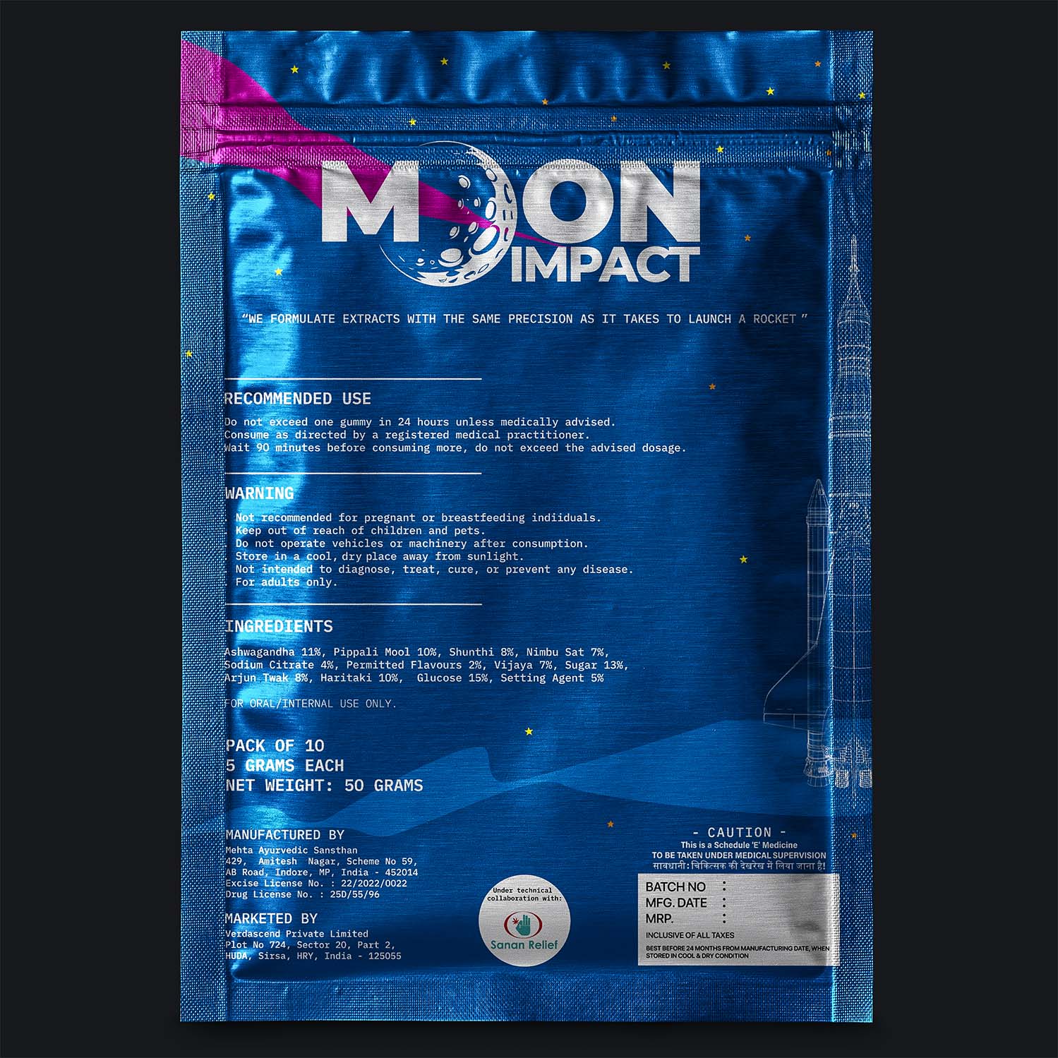 Stellardust NANO-Infused Gummies